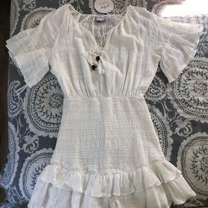 NWT Princess Polly Tivoli Mini Dress White